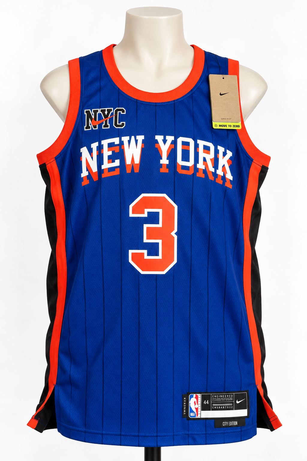 Maillot Nike NBA Josh Hart New York Knicks #3 City Edition – M