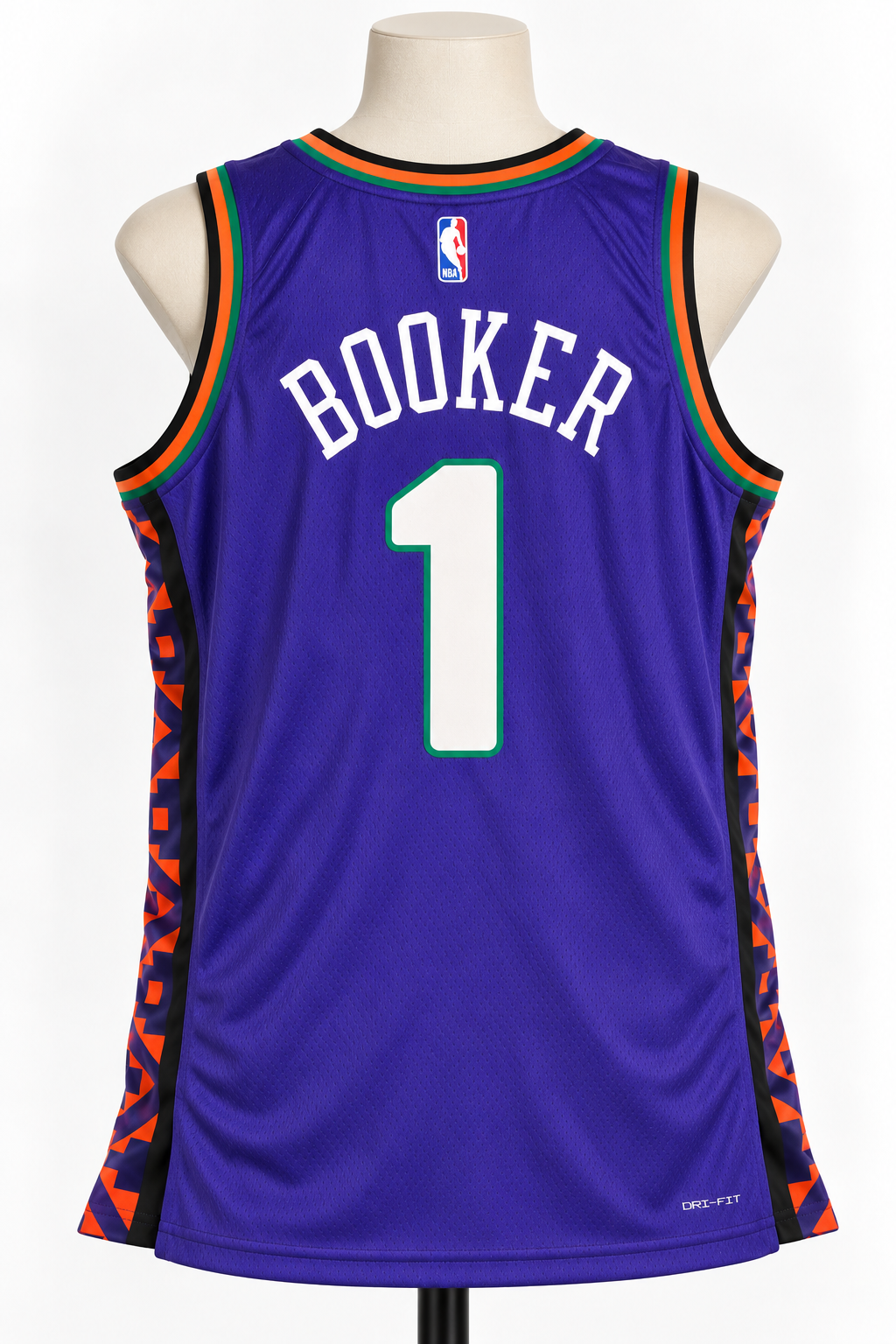 Maillot Nike NBA Devin Booker Phoenix Suns #1 The Valley City Edition – M