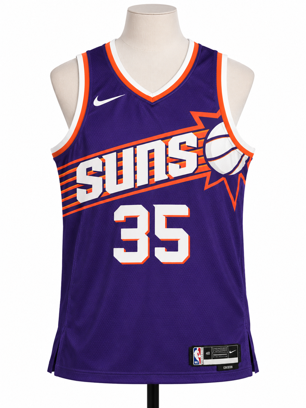 Maillot Nike NBA Kevin Durant Phoenix Suns #35 Icon Edition – L