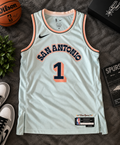 Maillot Nike NBA Victor Wembanyama San Antonio Spurs #1 City Edition – M