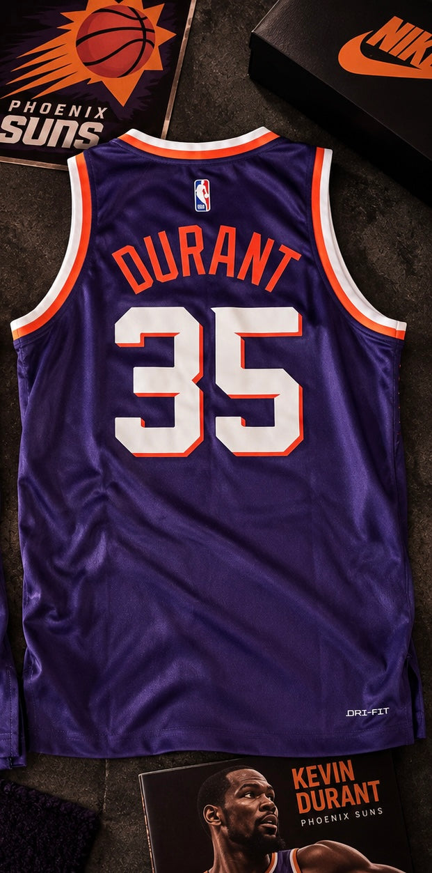 Maillot Nike NBA Kevin Durant Phoenix Suns #35 Icon Edition – L