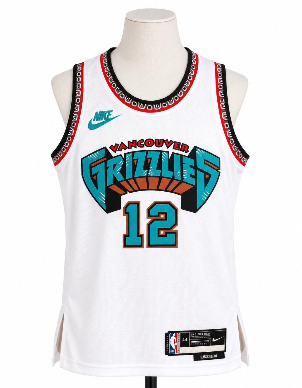 Nike NBA Vancouver Grizzlies Ja Morant #12 – Taille M/44 – Neuf sans étiquette